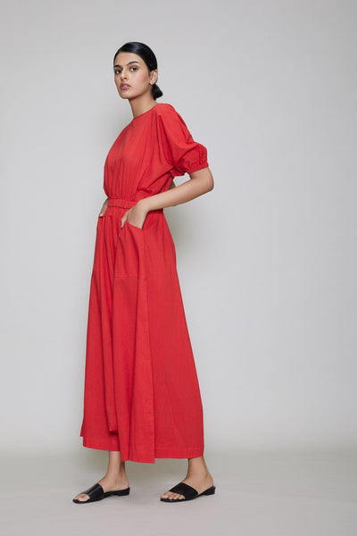 MATI SPHARA JUMPSUIT - RED Fashion Mati