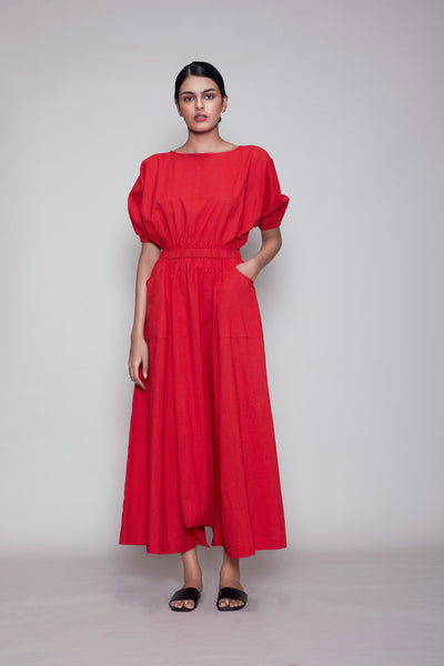 MATI SPHARA JUMPSUIT - RED Fashion Mati