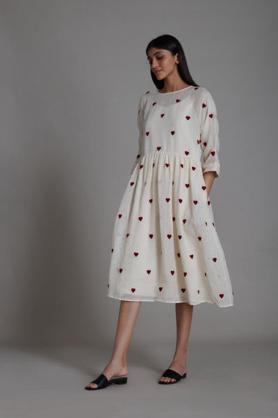 MATI TEEN PATTI DRESS-OATMEAL Fashion Mati