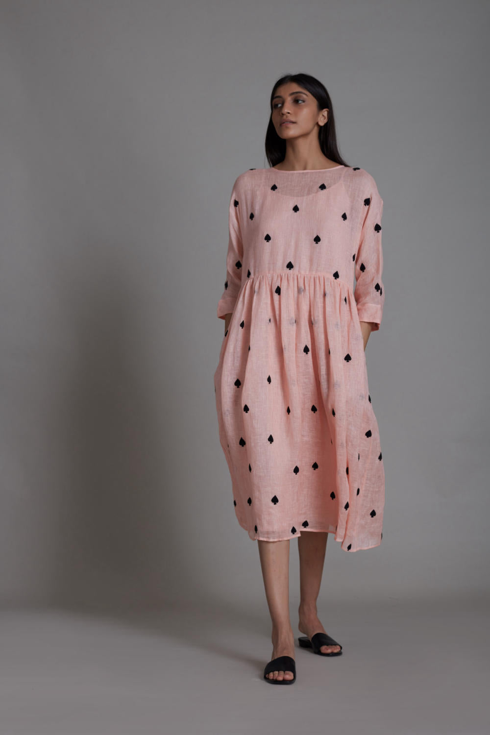 MATI TEEN PATTI DRESS-PINK Fashion Mati