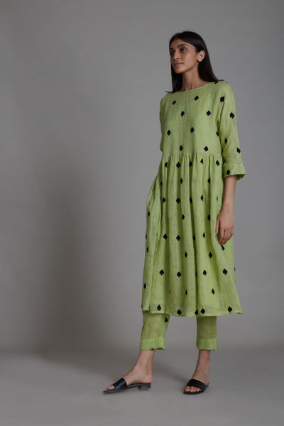 MATI TEEN PATTI SET-GREEN (SET OF 2) Fashion Mati