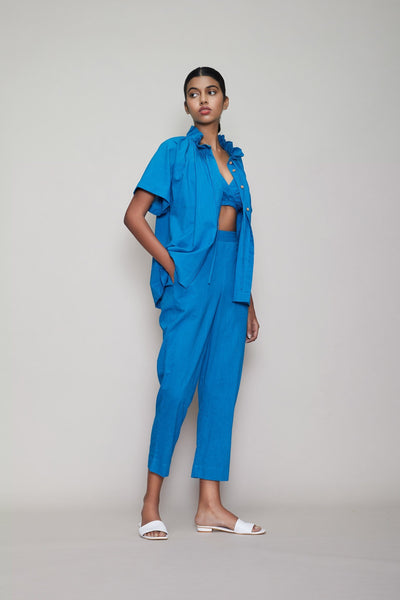 MATI TORA BRALETTE 3 PIECE SET - BLUE Fashion Mati