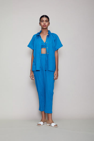 MATI TORA BRALETTE 3 PIECE SET - BLUE Fashion Mati