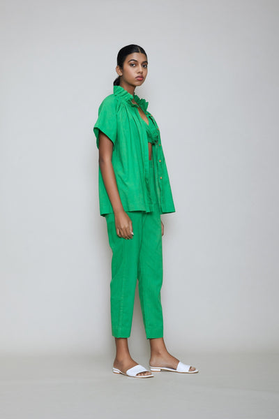 MATI TORA BRALETTE 3 PIECE SET - GREEN Fashion Mati