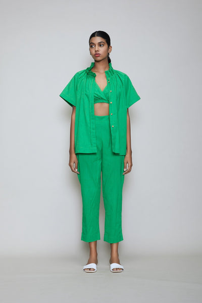 MATI TORA BRALETTE 3 PIECE SET - GREEN Fashion Mati