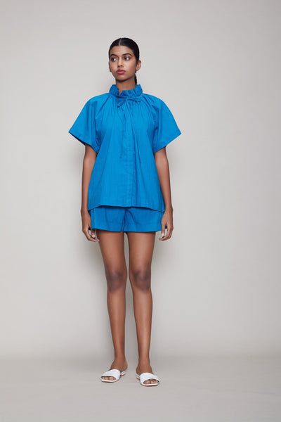 MATI TORA & SHORTS SET - BLUE Fashion Mati