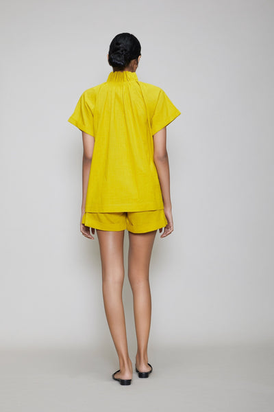 MATI TORA & SHORTS SET - YELLOW Fashion Mati
