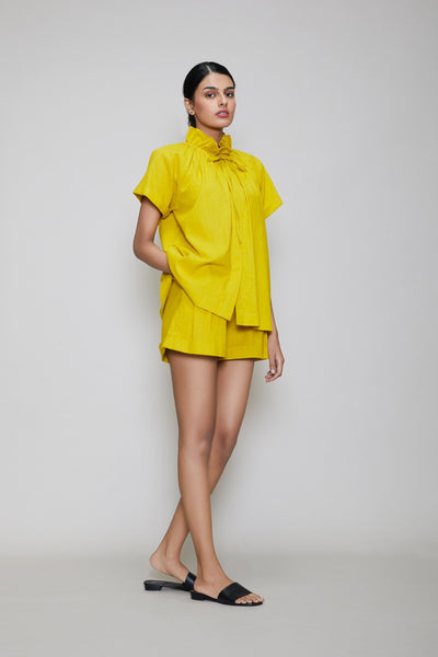 MATI TORA & SHORTS SET - YELLOW Fashion Mati