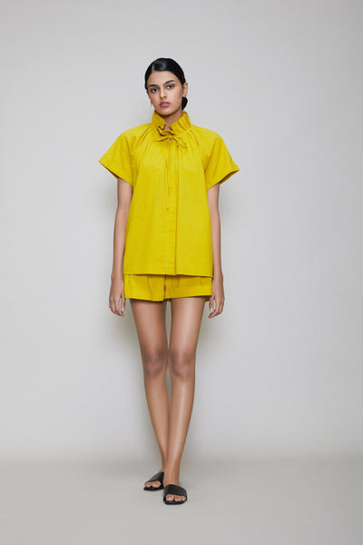 MATI TORA & SHORTS SET - YELLOW Fashion Mati