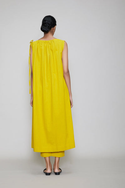 MATI YUPA AAKAAR DRESS - YELLOW Fashion Mati