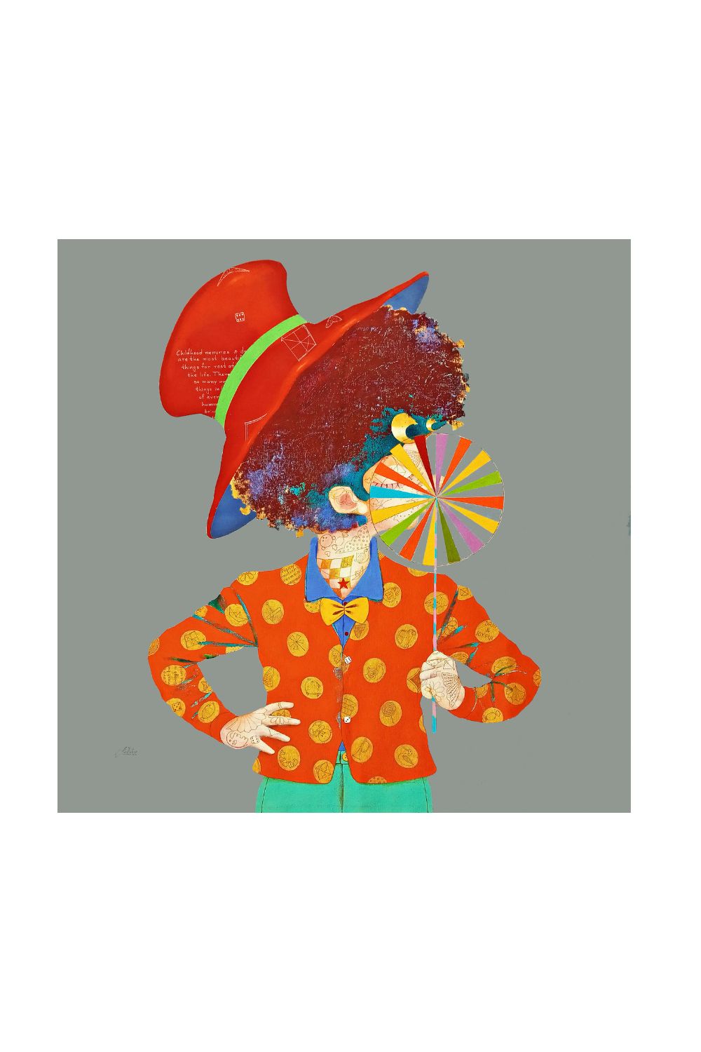 Memories of Childhood 31 SKSAAF22-008 Art Shiv Kumar Soni