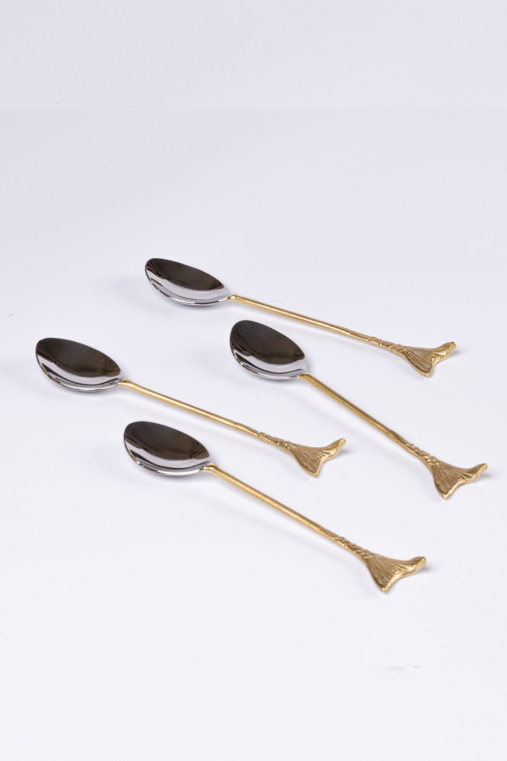 Mermaid Sona Chaandi Dessert Spoons-Set of 4 Home Gado Living