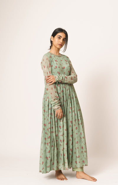 Mint Green Aayat Anarkali Fashion DOT