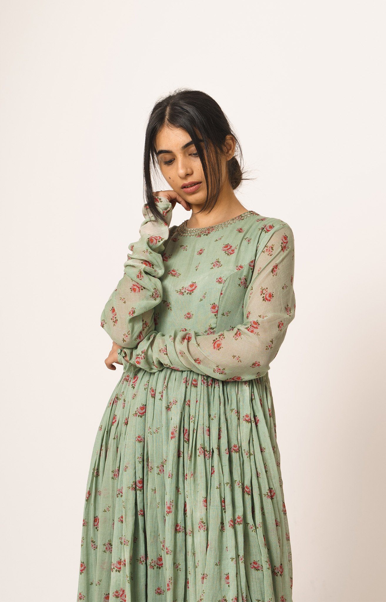 Mint Green Aayat Anarkali Fashion DOT