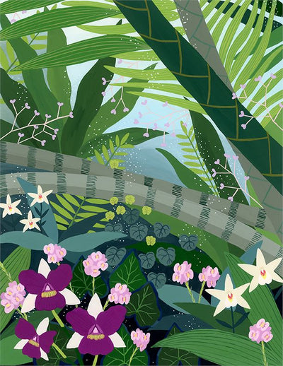 Misting at Cloud Forest Fine Art Print Art Em+Co Art