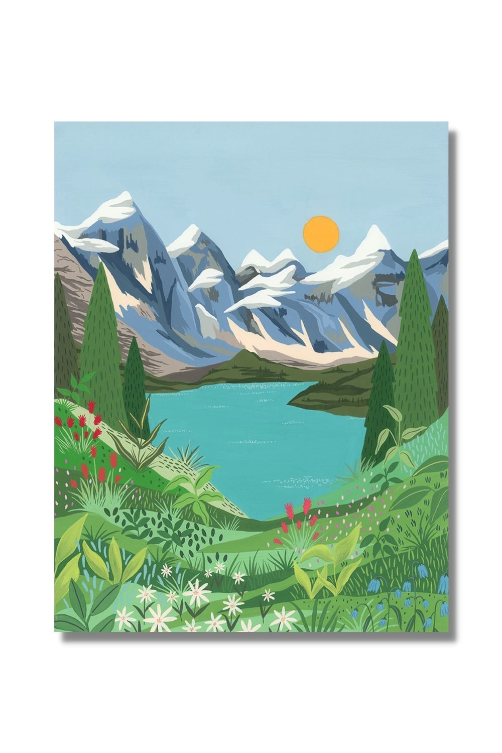 Moraine Lake Banff Canada Fine Art Print Art Em+Co Art
