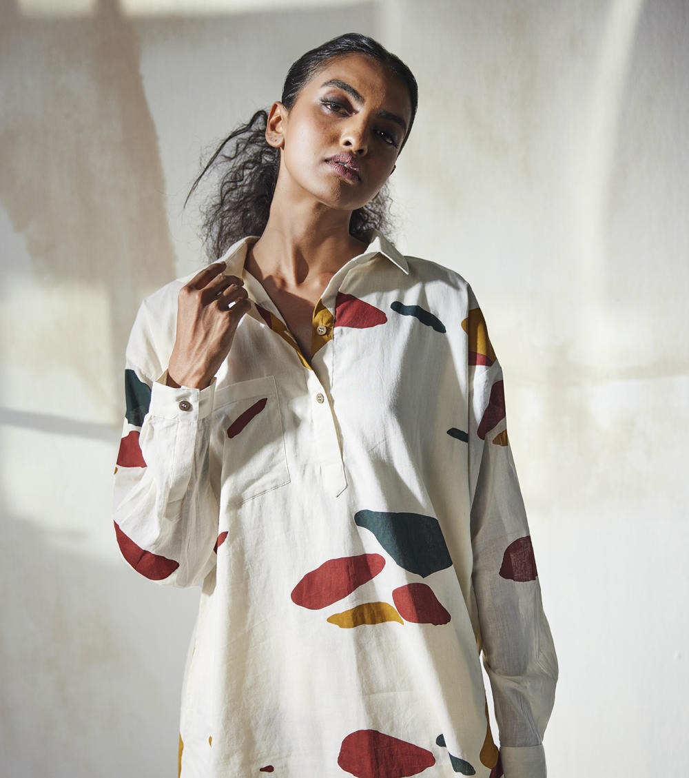 Mosaic Co-ord Set Fashion Khara Kapas