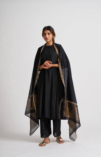 Mridini Black Kurta Set Fashion DOT