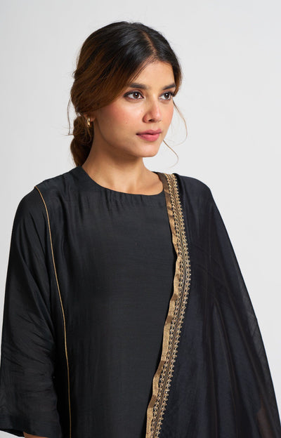 Mridini Black Kurta Set Fashion DOT