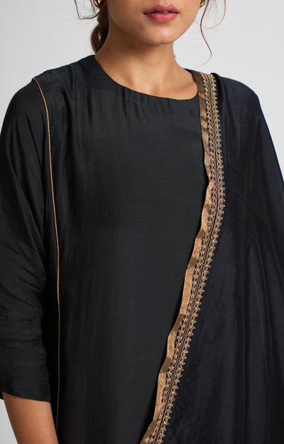 Mridini Black Kurta Set Fashion DOT