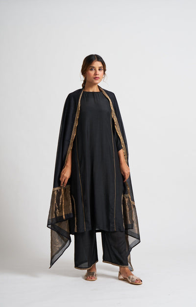 Mridini Black Kurta Set Fashion DOT