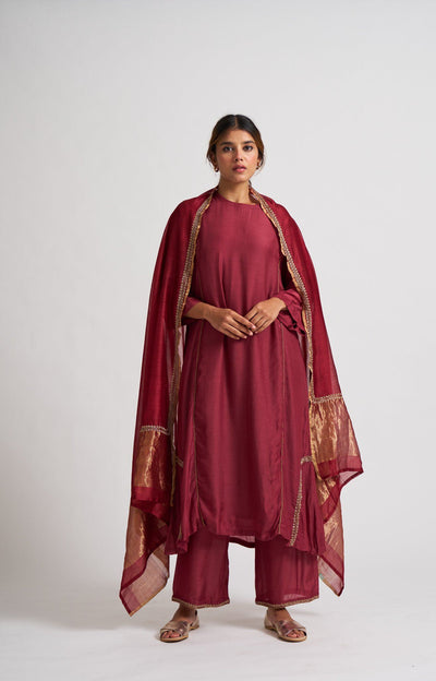 Mridini Red Kurta Set Fashion DOT