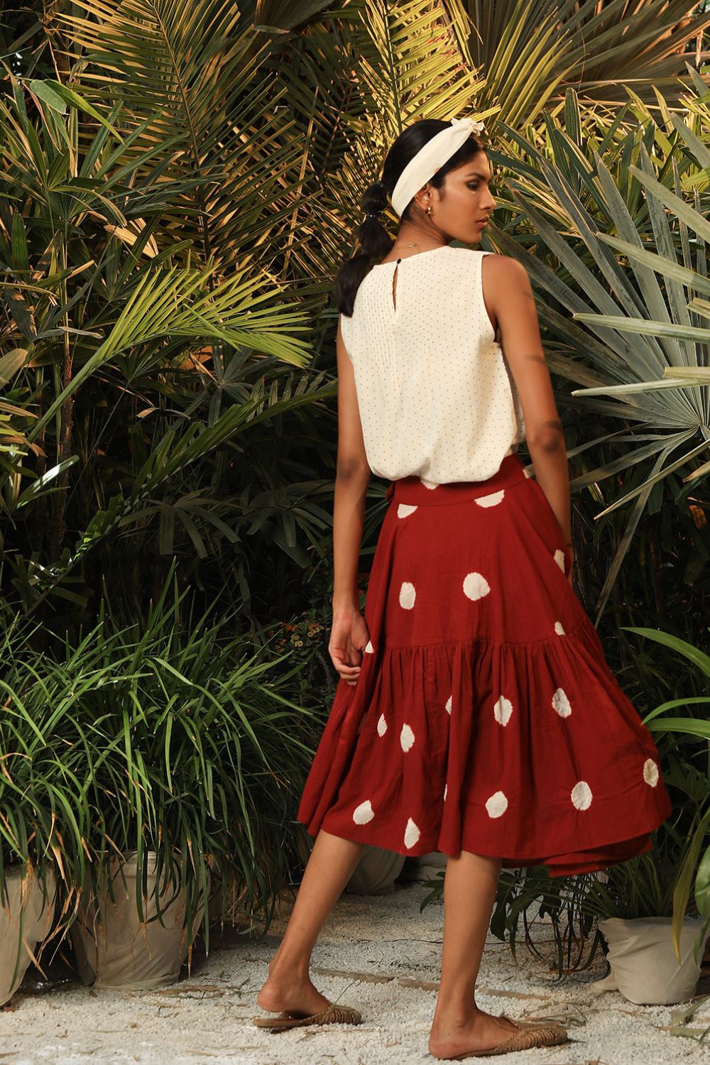 Mushroom Head-Skirt Fashion Khara Kapas