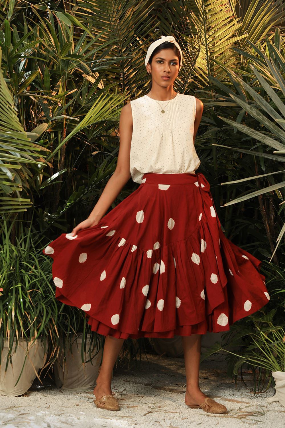 Mushroom Head-Skirt Fashion Khara Kapas