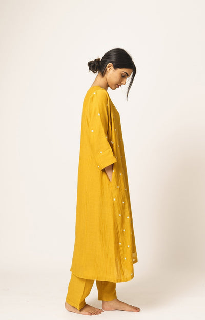 Mustard Aayat Kurta and Pant Set Fashion DOT 