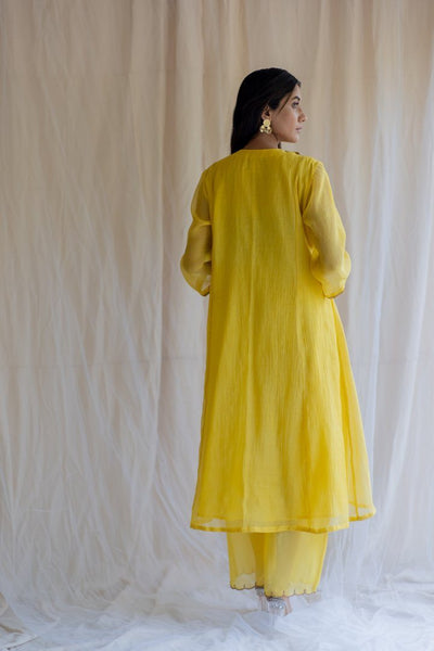 Mustard Fridaus Abho and Izaar Fashion Nirjara