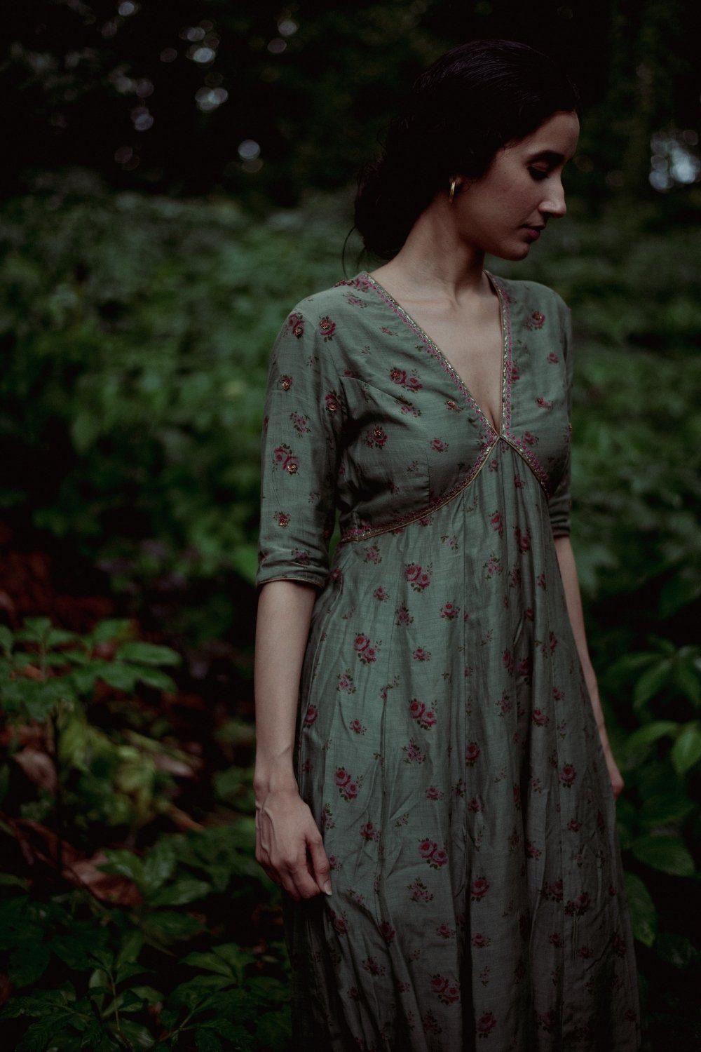 Nadia Teal Dress Fashion DOT
