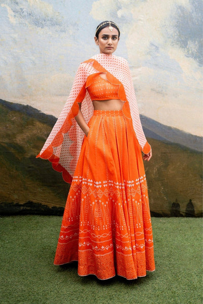 NARANGHI LEHENGA Fashion YAM