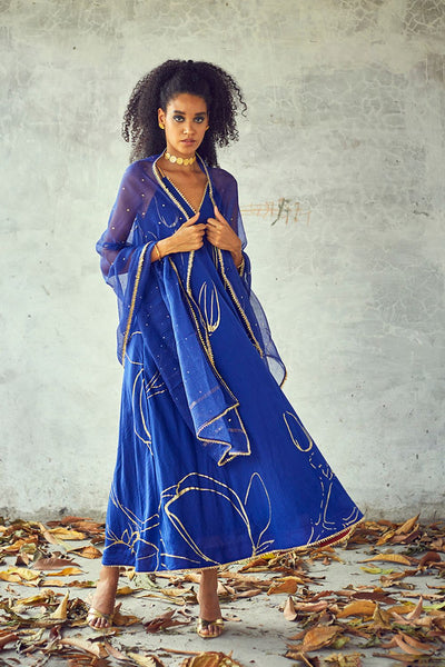 Neel Poshak (Set of 2) Fashion Khara Kapas