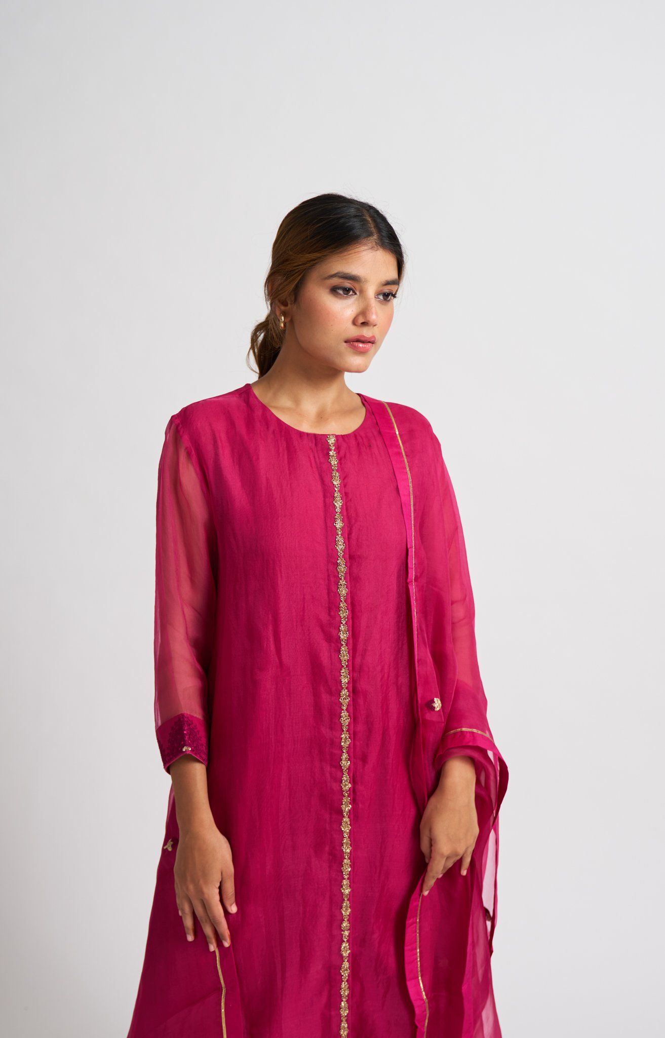 Neera Pink Kurta Set Fashion DOT