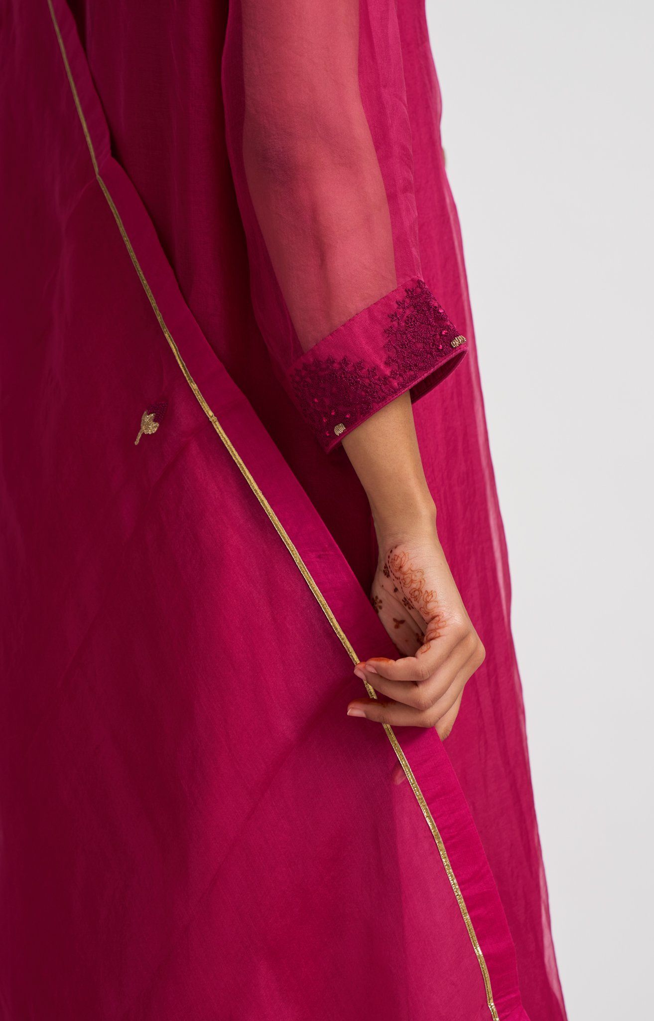 Neera Pink Kurta Set Fashion DOT