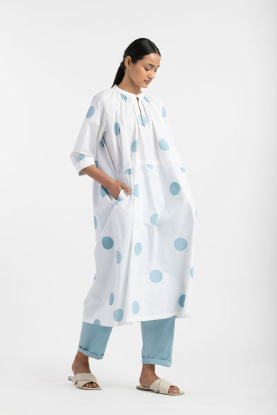 New Narrow Bottom With Side Stripe- Powder Blue Fashion THREE