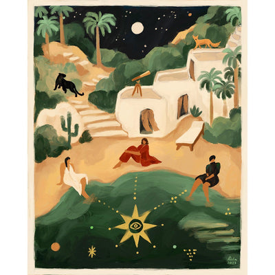 Night of the Oasis Art Richa Kashelkar