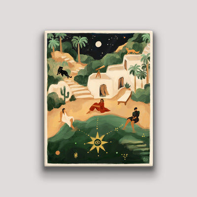 Night of the Oasis Art Richa Kashelkar