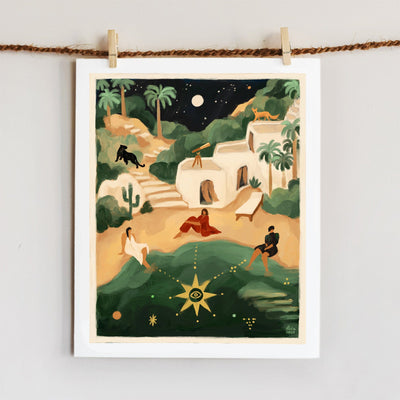 Night of the Oasis Art Richa Kashelkar
