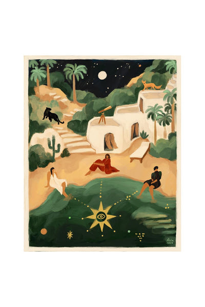 Night of the Oasis Art Richa Kashelkar