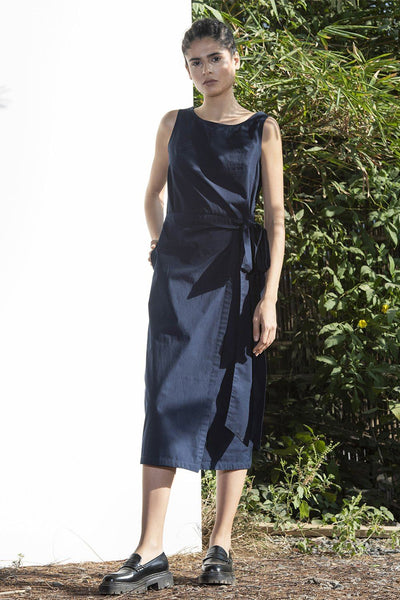 Night Queen Midi Dress Fashion Khara Kapas