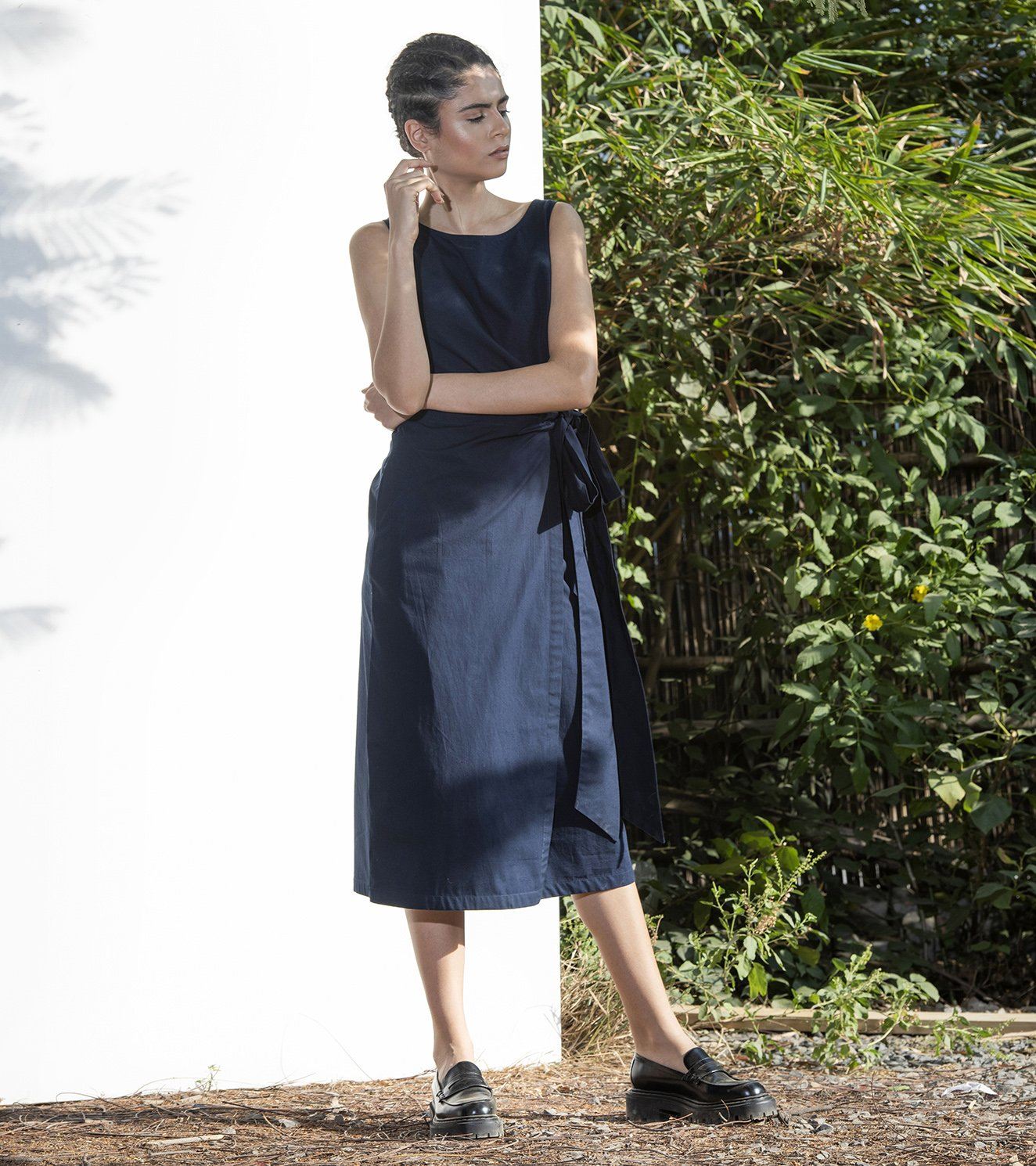 Night Queen Midi Dress Fashion Khara Kapas
