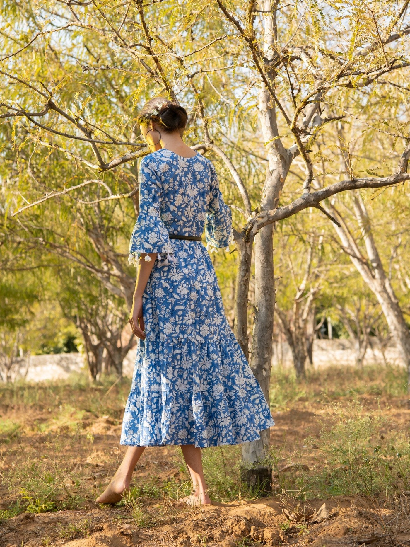 no more blues tier dress Fashion Marche