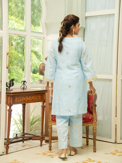 Noor - Amber Gota Set Fashion Maison Shefali