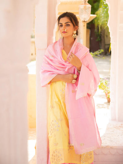 Noor Haldi Gulaab Sharara Set Fashion Maison Shefali