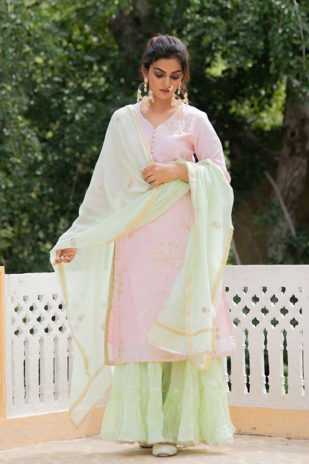 Noor Harita Gulaab Sharara Set Fashion Maison Shefali