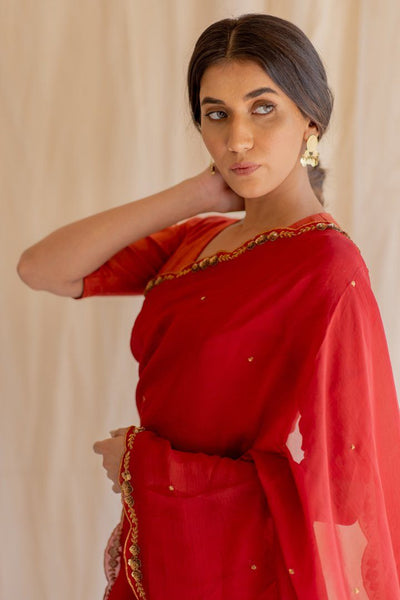 Noor Saree & Blouse Fashion Nirjara