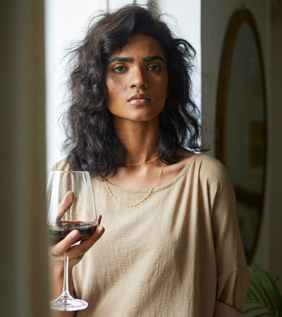 Oatmeal Kaftan Fashion Khara Kapas
