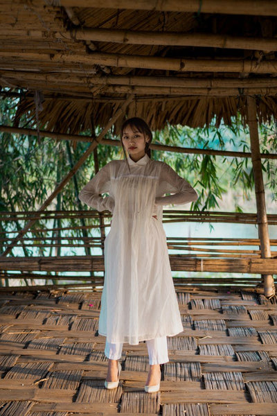 Off-white Tunic Kurta Fashion Juanita 