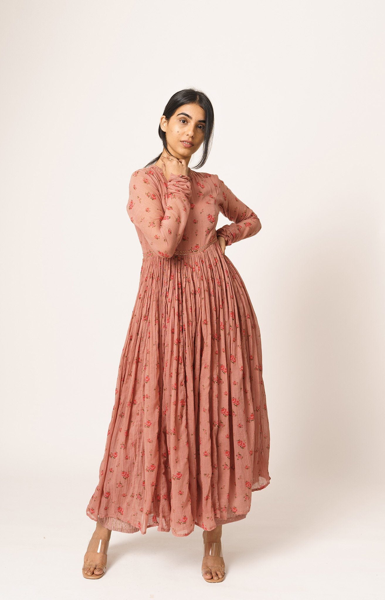 Old Rose Aayat Anarkali Fashion DOT